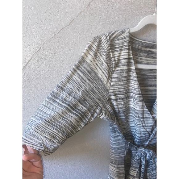 Toad&Co Striped Organic Cotton Dress Small - Picture 3 of 8